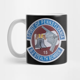 B-2 Stealth Bomber Spirit of Pennsylvania wo Txt X 300 Mug